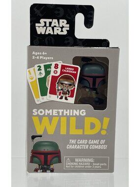 Star Wars - Funko - Something Wild! Card Game w/ Boba Fett Pocket Pop! NIB